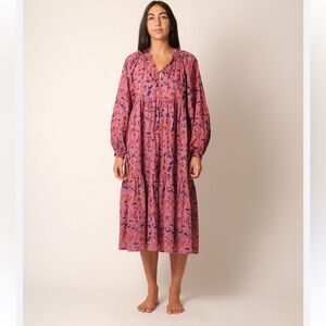 Matta floral midi dress